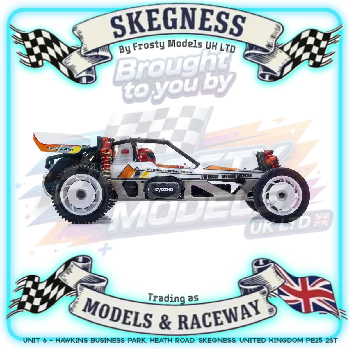 KYOSHO - RC Buggy Ultima 2WD 1/10 Kit *Legendary Series* - K.30625B (Requires all electrics)