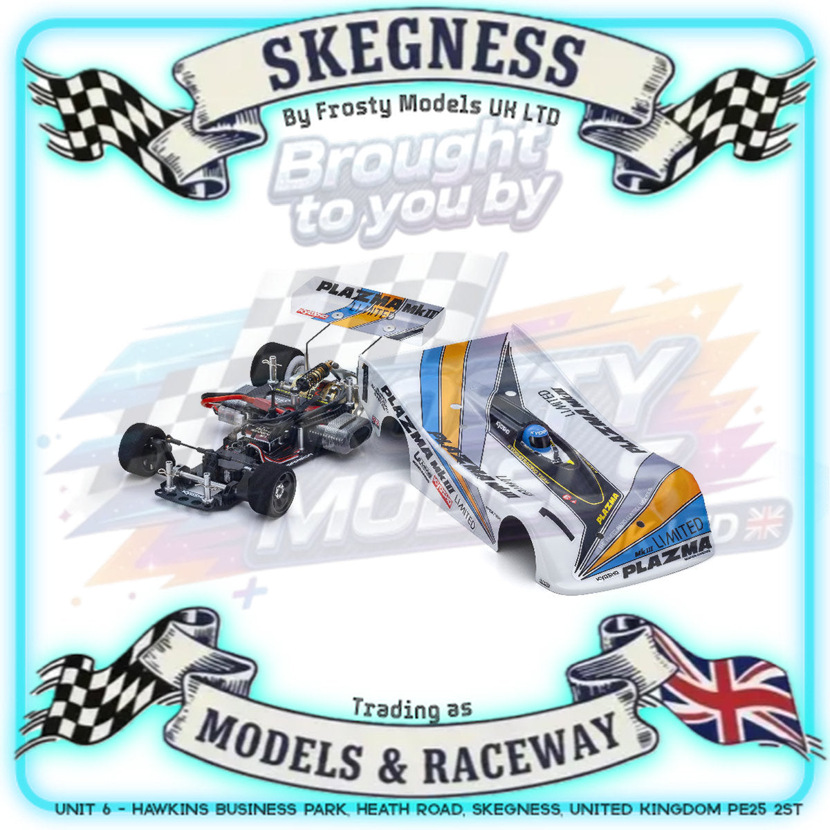 KYOSHO - RC GT12 EP Plazma 2WD MK.3 Limited A2 1/12 Kit *Legendary Series* - K.30639B (Requires all electrics)