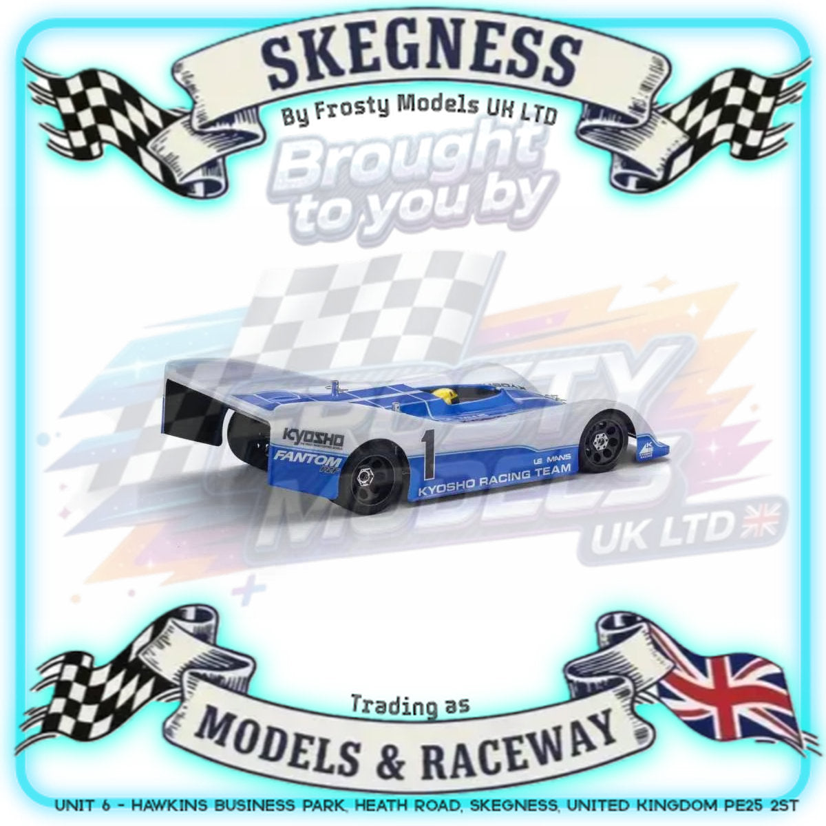 KYOSHO - RC Car GT12 1/12 EP Fantom 4WD PZF T-33 1/12 Kit *Legendary Series* - K.30640B (Requires all electrics)