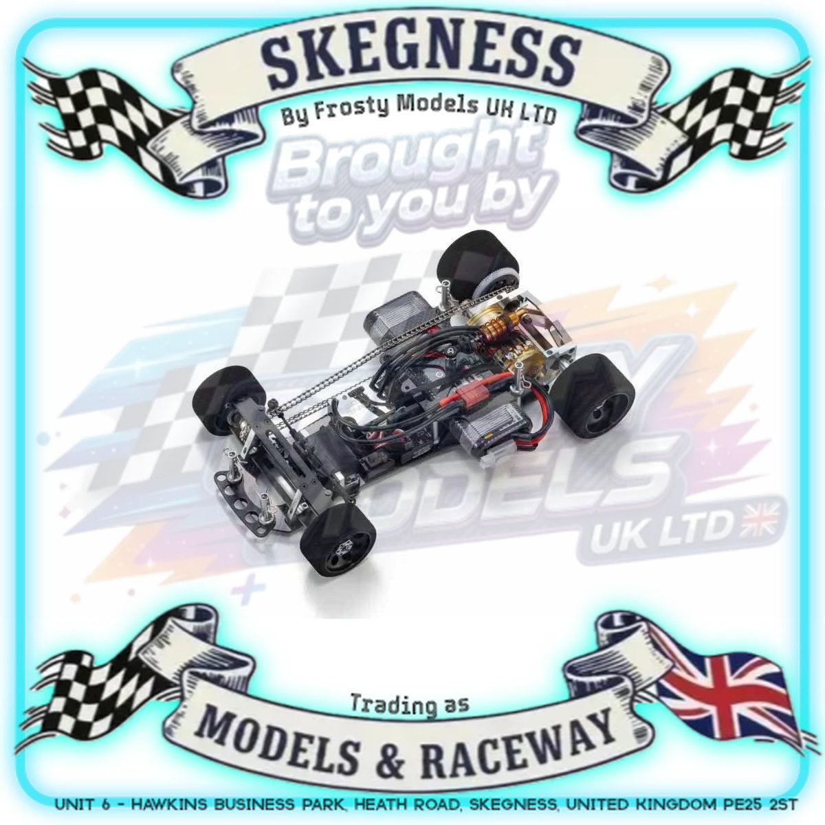 KYOSHO - RC Car GT12 1/12 EP Fantom 4WD PZF T-33 1/12 Kit *Legendary Series* - K.30640B (Requires all electrics)