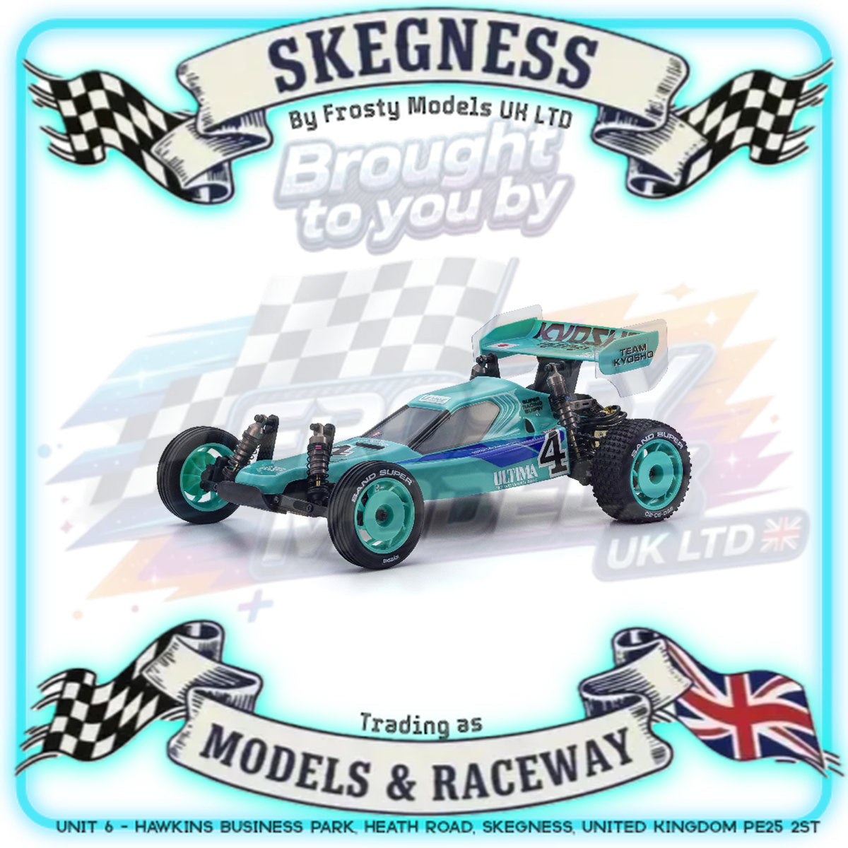 KYOSHO - RC Buggy Ultima '87 WC Worlds Spec 2WD 1/10 Kit KA 20th Anniversary Ltd - K.30645B (Requires all electrics)