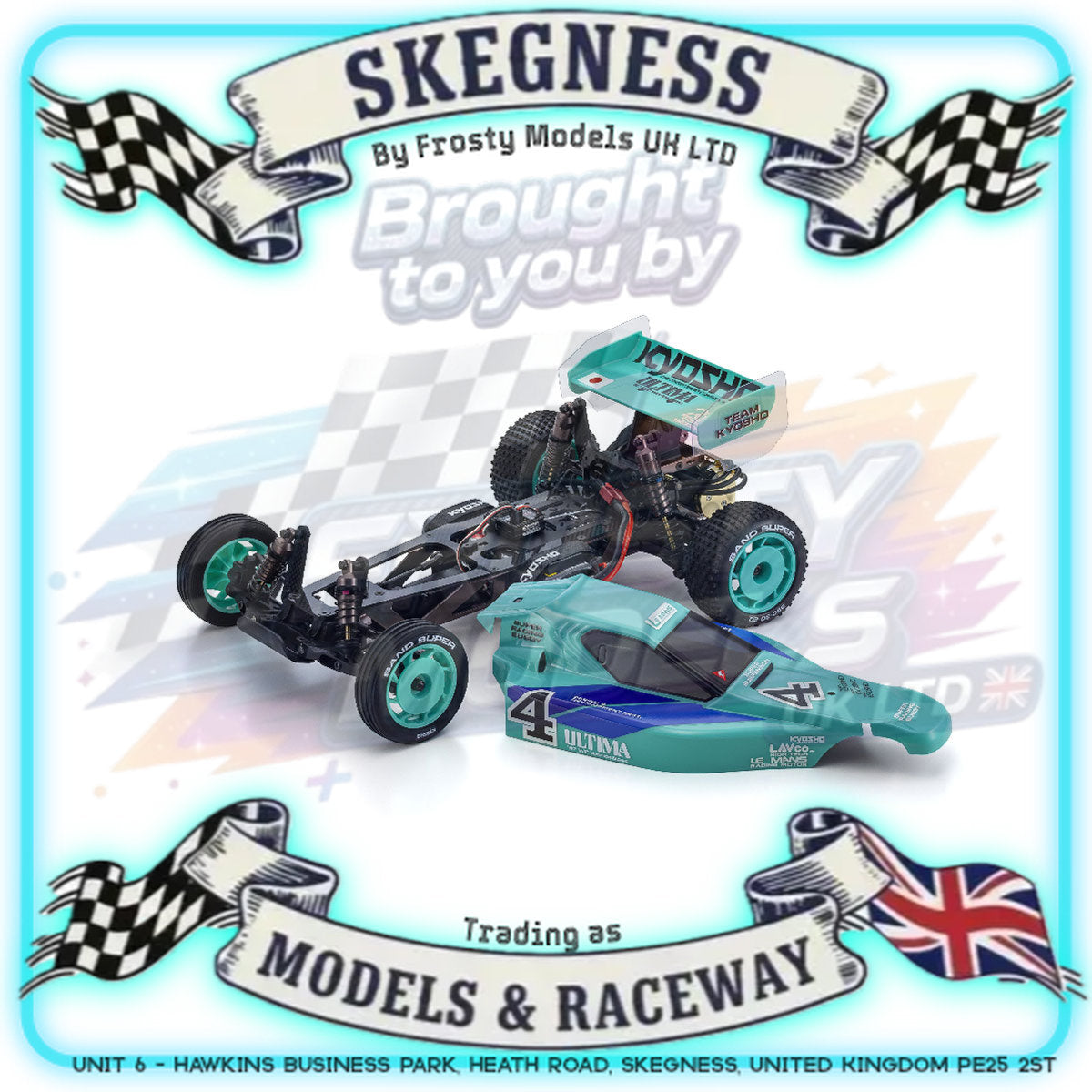 KYOSHO - RC Buggy Ultima '87 WC Worlds Spec 2WD 1/10 Kit KA 20th Anniversary Ltd - K.30645B (Requires all electrics)