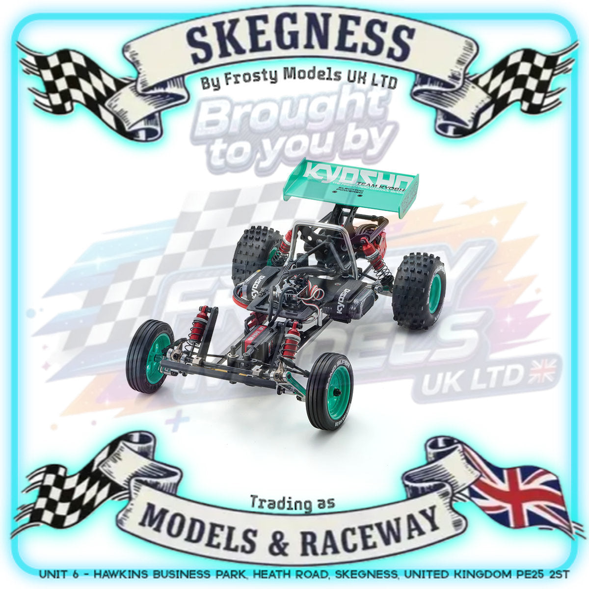 Kyosho - Tomahawk'85 WC Worlds Spec 2WD 1/10 Rc Buggy Kit Ltd - K.30646B 1:10 VINTAGE Series