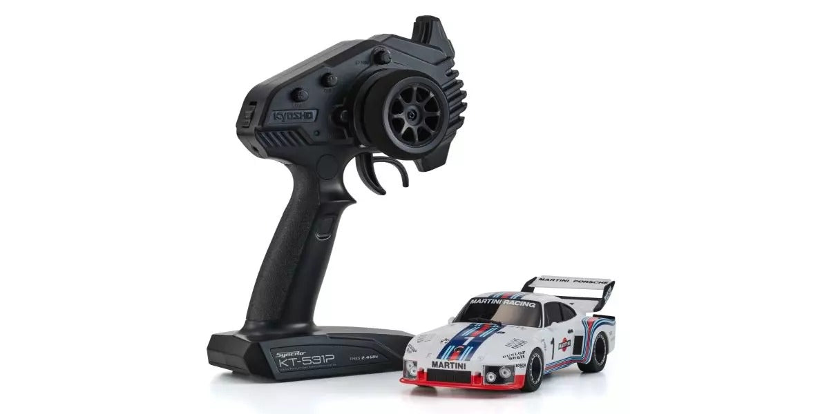 Kyosho - Mini-Z MR04 RWD Porsche 935 Turbo 1976 Martini #1 (N-RM) - K.32380M1 MR-03 RWD Series