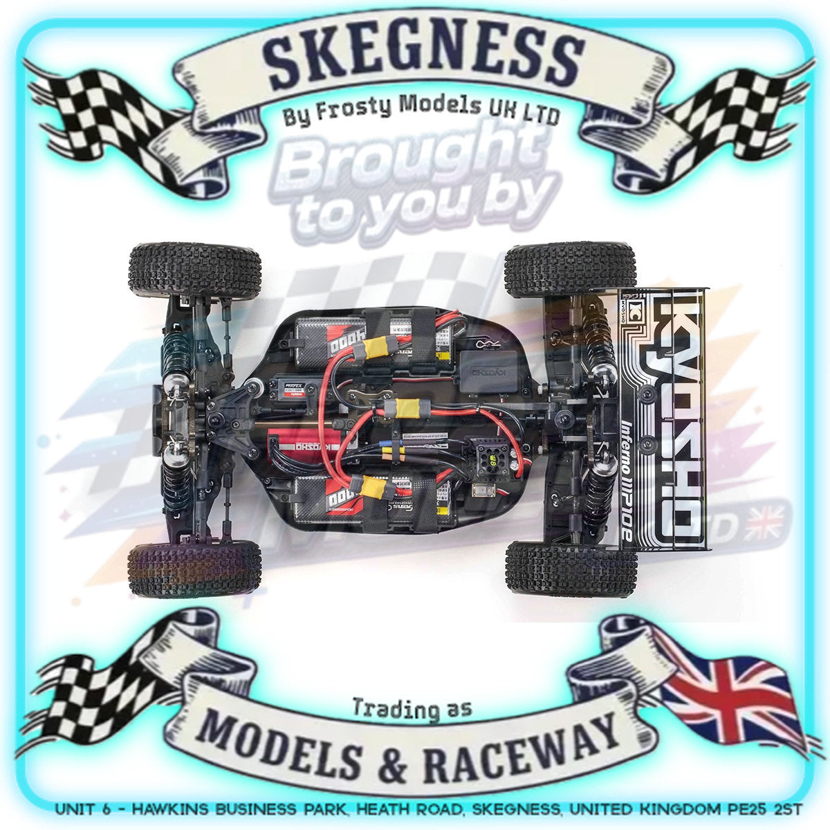 KYOSHO - RC 1/8th Buggy RTR Inferno MP10e T1S RTR Readyset 2-4S (x2 Lipos Included - Just Add Charger to Complete) - K.34113T1S