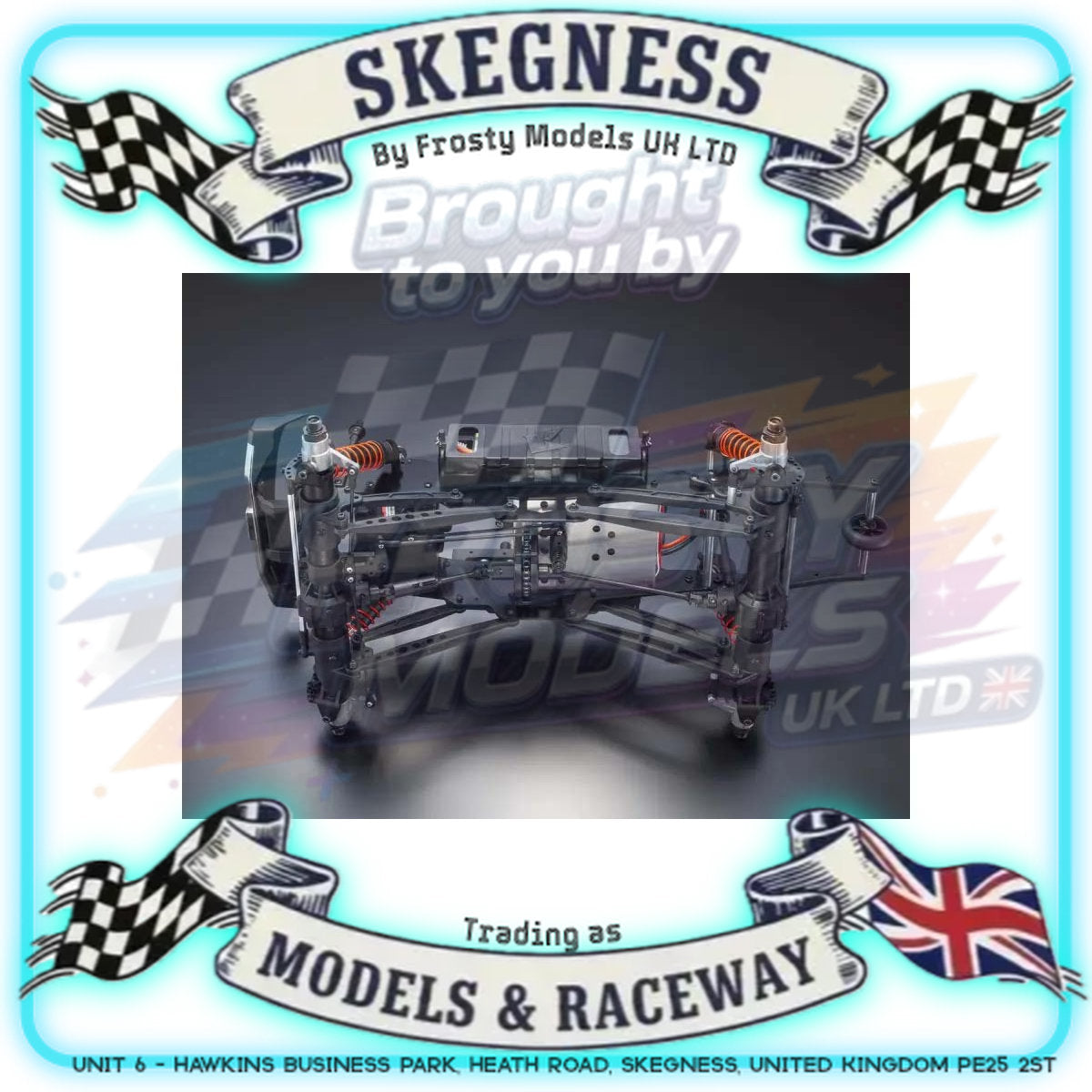 KYOSHO - RC USA-1 VE 1/8 4WD Readyset EP Monster Truck (Torx8-Brainz8 ESC) - K.34257D (Just add Battery & Charger)