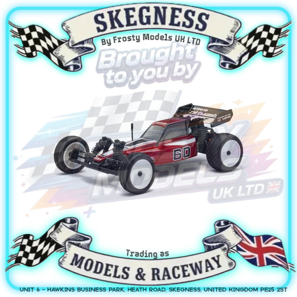 KYOSHO - RC Buggy Ultima SB DirtMaster 2WD 1/10 EP Kit - K.34311B (Requires all electrics)