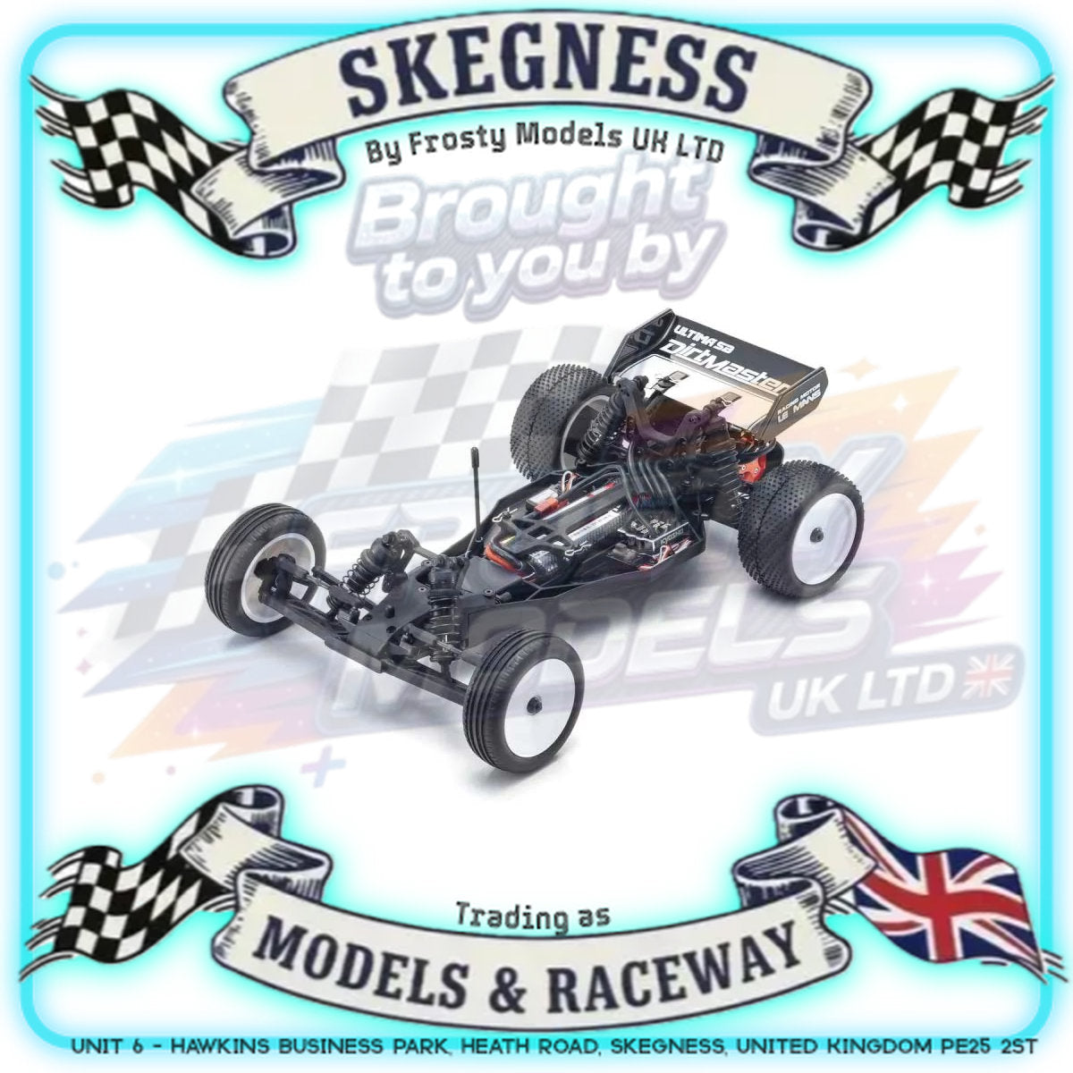 KYOSHO - RC Buggy Ultima SB DirtMaster 2WD 1/10 EP Kit - K.34311B (Requires all electrics)