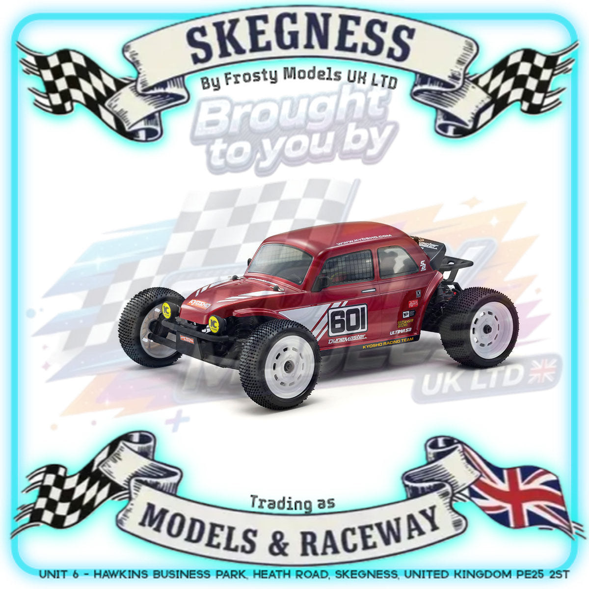 KYOSHO - RC Buggy Ultima SB Dune Master 2WD 1/10 EP Kit - K.34312B (Requires all electrics)