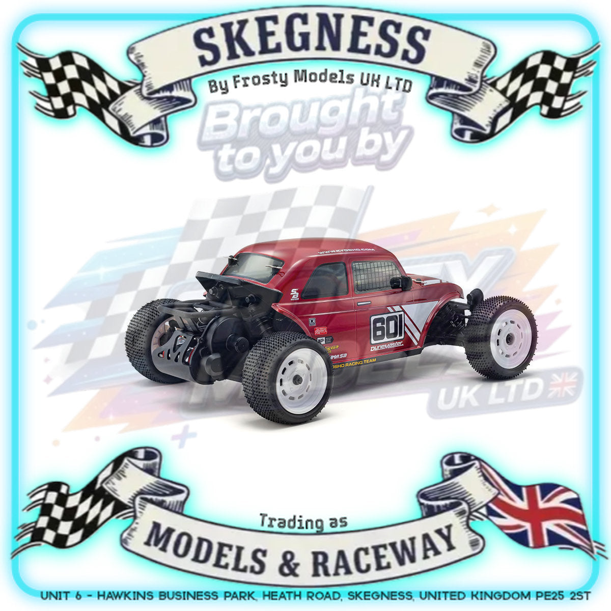 KYOSHO - RC Buggy Ultima SB Dune Master 2WD 1/10 EP Kit - K.34312B (Requires all electrics)