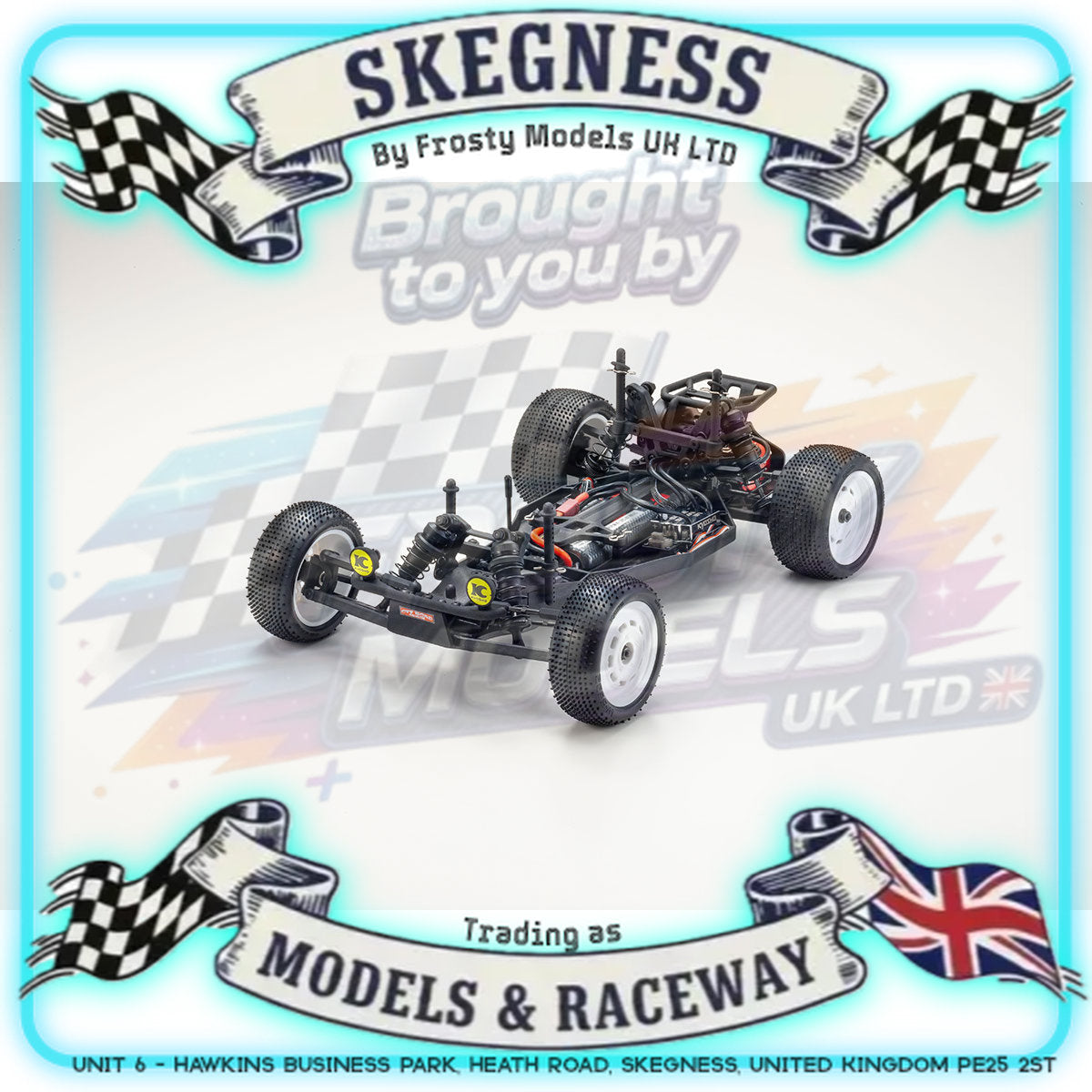 KYOSHO - RC Buggy Ultima SB Dune Master 2WD 1/10 EP Kit - K.34312B (Requires all electrics)