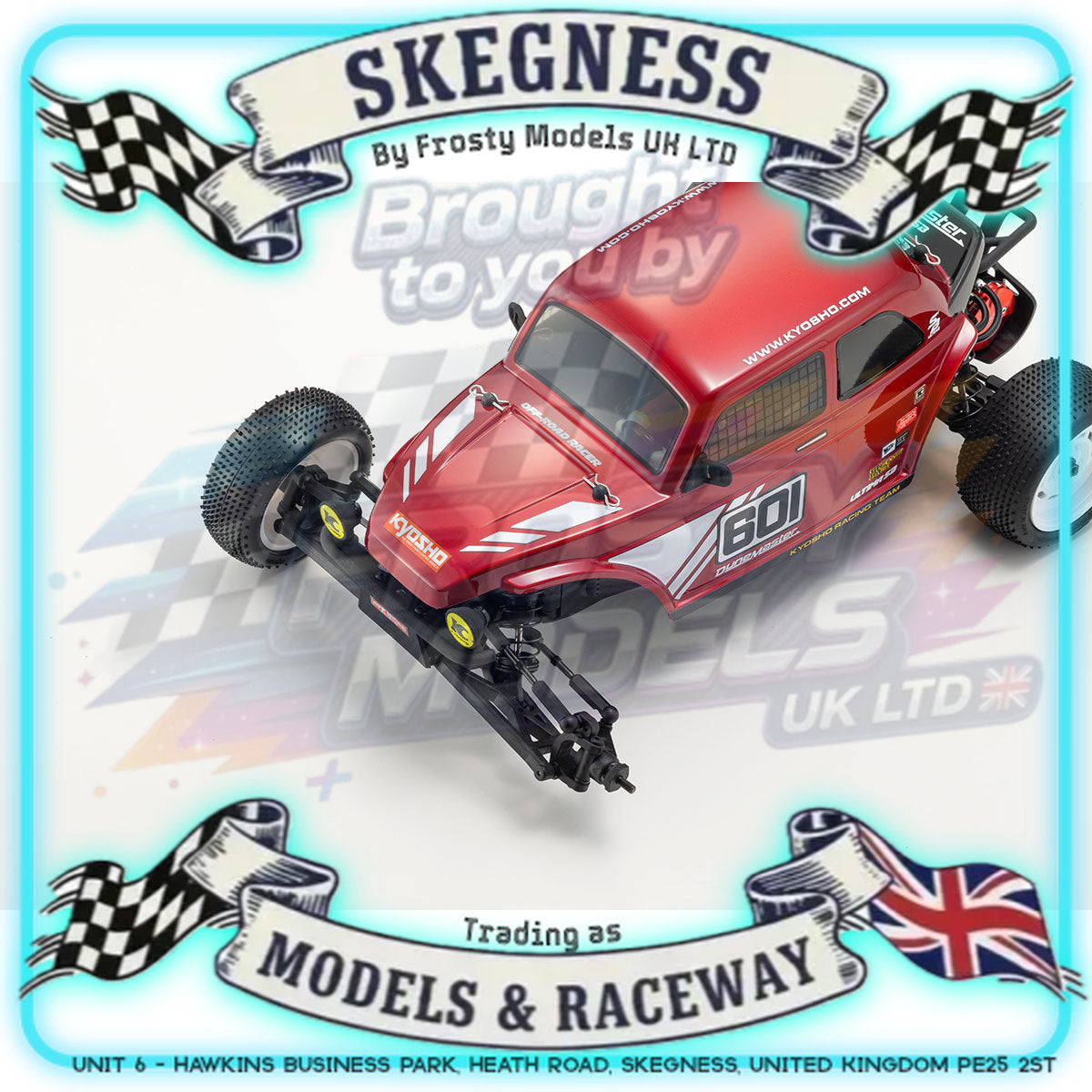 KYOSHO - RC Buggy Ultima SB Dune Master 2WD 1/10 EP Kit - K.34312B (Requires all electrics)