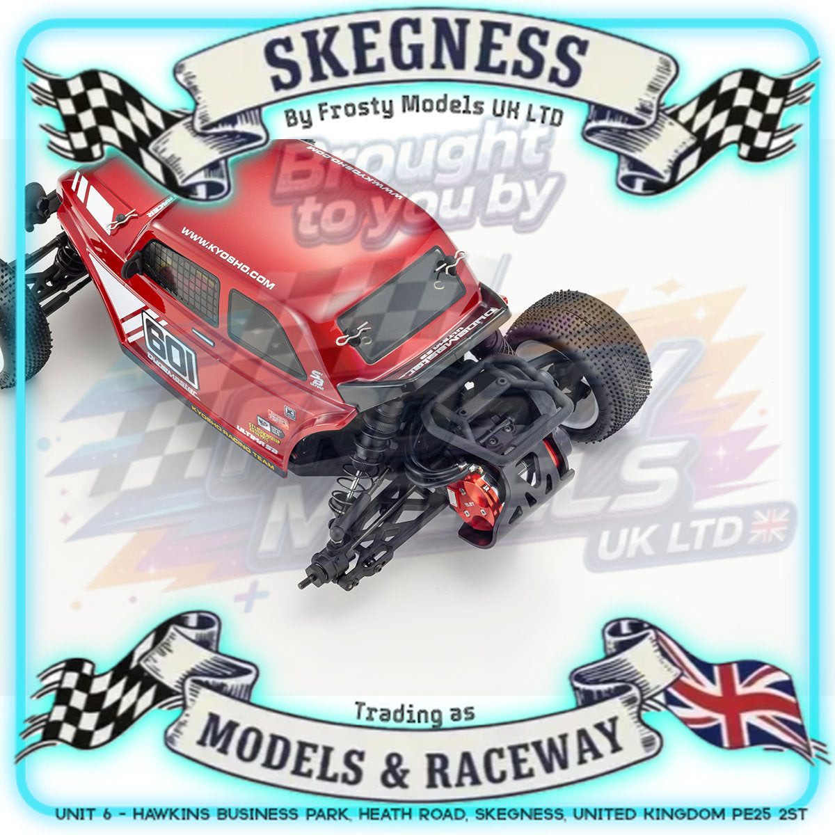 KYOSHO - RC Buggy Ultima SB Dune Master 2WD 1/10 EP Kit - K.34312B (Requires all electrics)