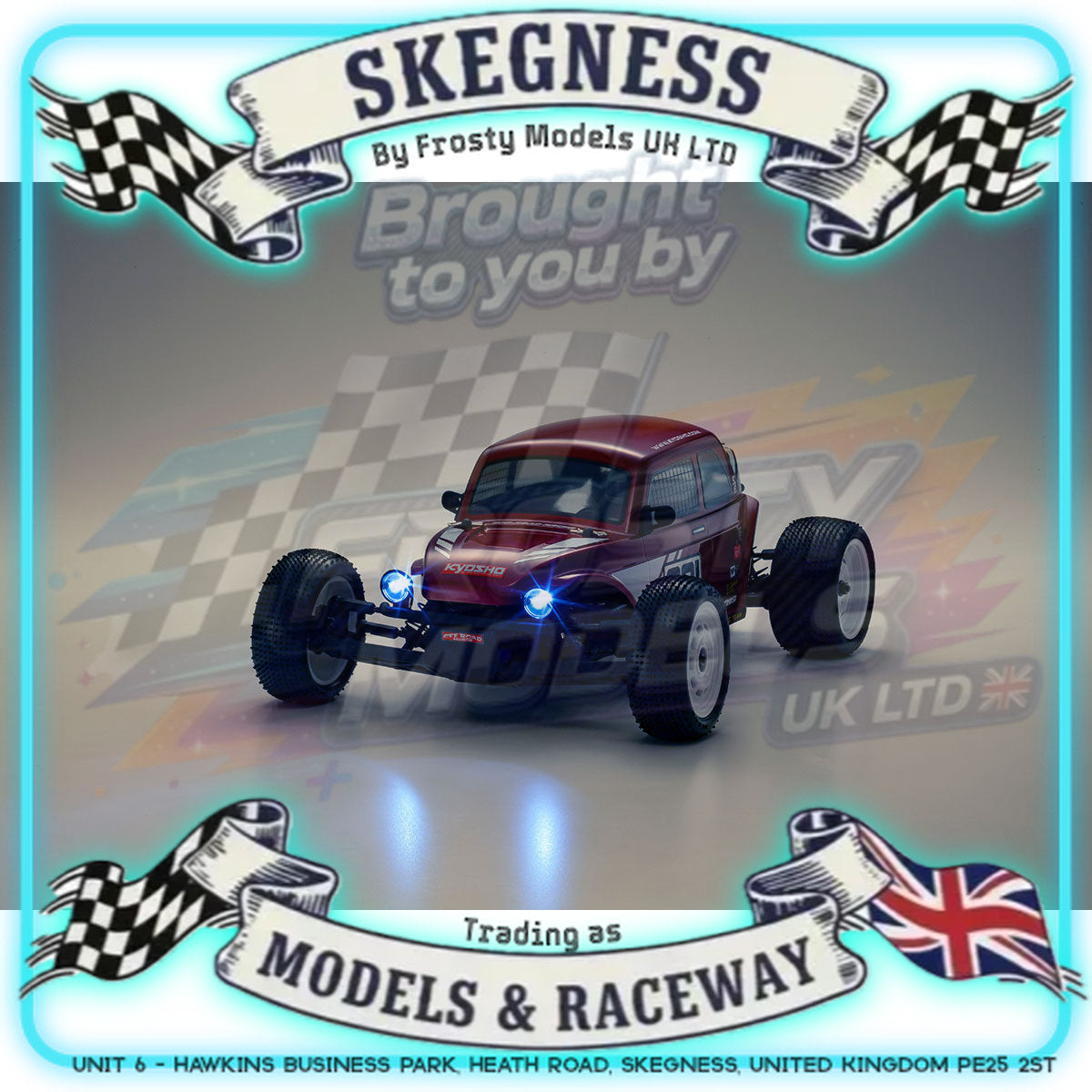 KYOSHO - RC Buggy Ultima SB Dune Master 2WD 1/10 EP Kit - K.34312B (Requires all electrics)
