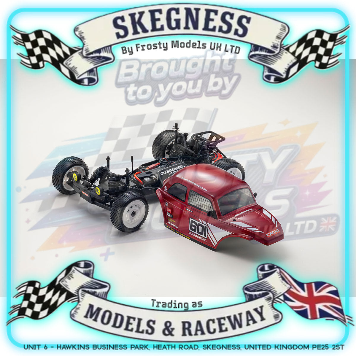 KYOSHO - RC Buggy Ultima SB Dune Master 2WD 1/10 EP Kit - K.34312B (Requires all electrics)