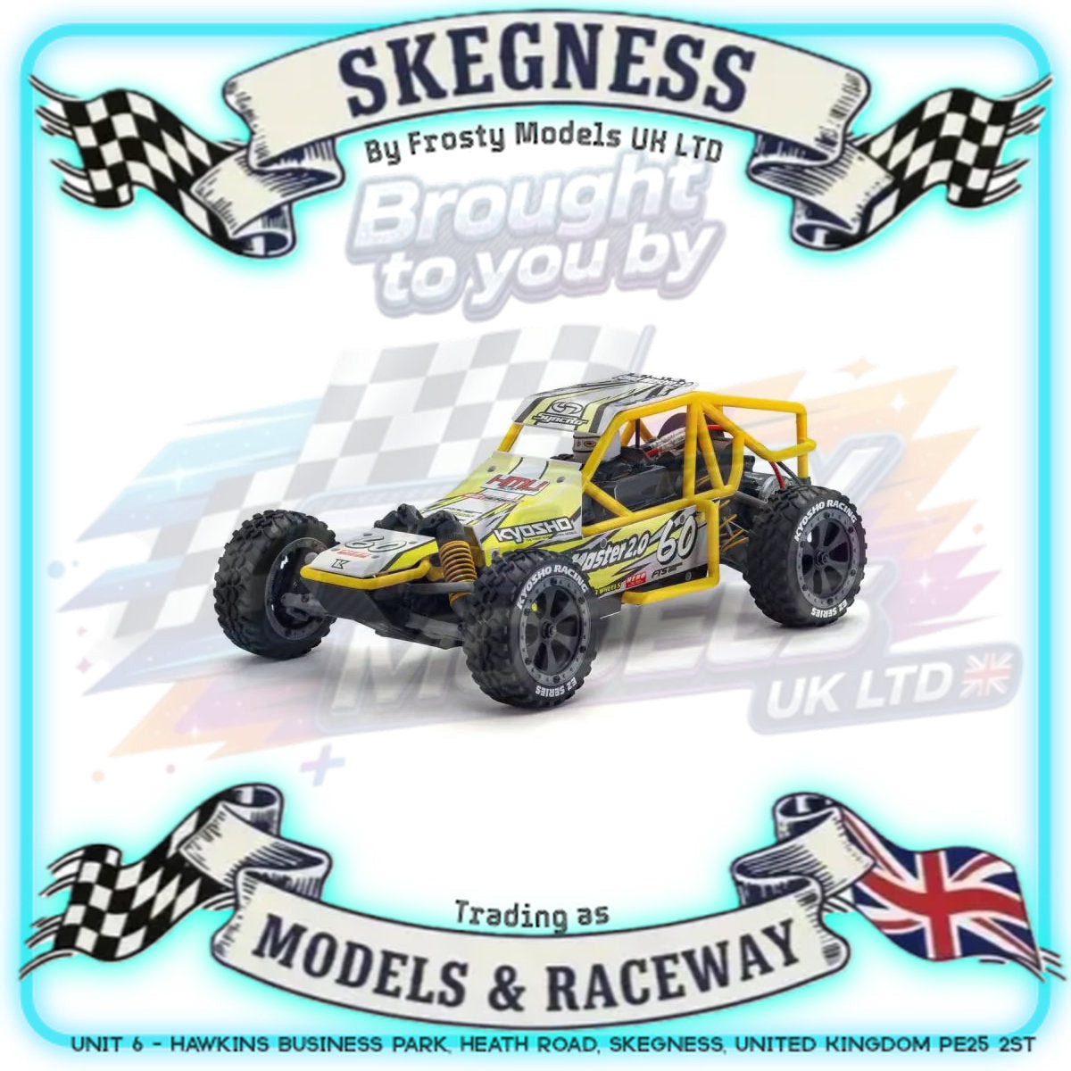 KYOSHO - RC Buggy RTR EZ Series SandMaster 2.0 1/10 Readyset Type.2 - Yellow - K.34405T2B (Just add Battery & Charger)