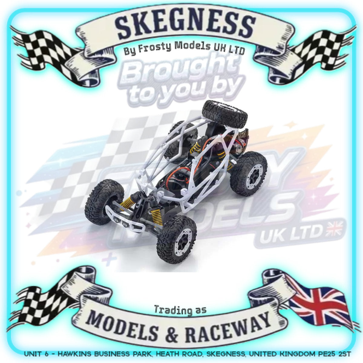 KYOSHO - RC Buggy RTR EZ Series Axxe 2.0 1/10 Readyset Type.1 Orange - K.34406T1B (Just add Battery & Charger)
