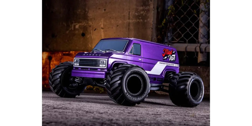 Ex-Demo - Kyosho - Mad Van 4WD Fazer MK2 1/10th w/ 2x 5000mah 2S Lipo's RTR RC Truck –  (Just add Charger)