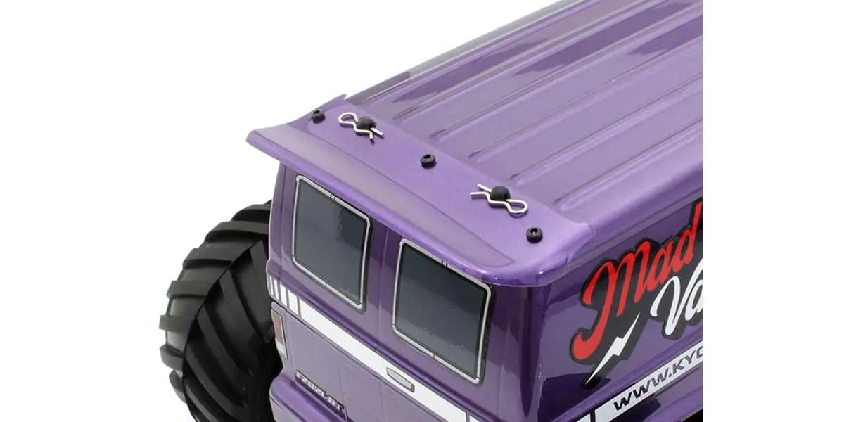 Kyosho - MadVan 4WD Fazer MK2 1/10th Readyset RC Truck – T2 Purple - K.34412T2B