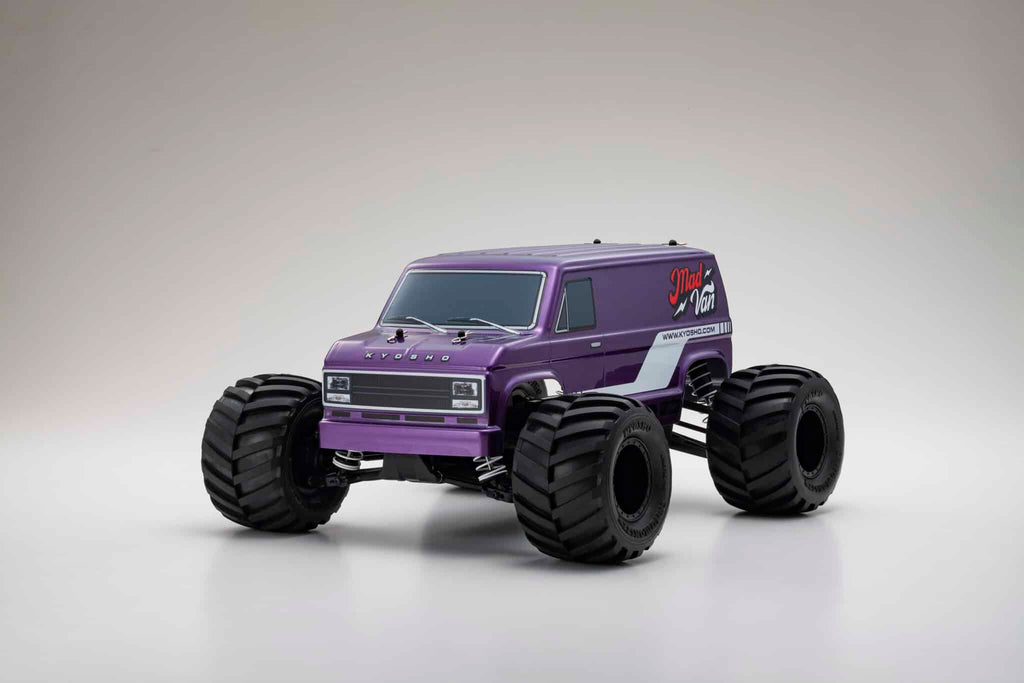 Ex-Demo - Kyosho - Mad Van 4WD Fazer MK2 1/10th w/ 2x 5000mah 2S Lipo's RTR RC Truck –  (Just add Charger)