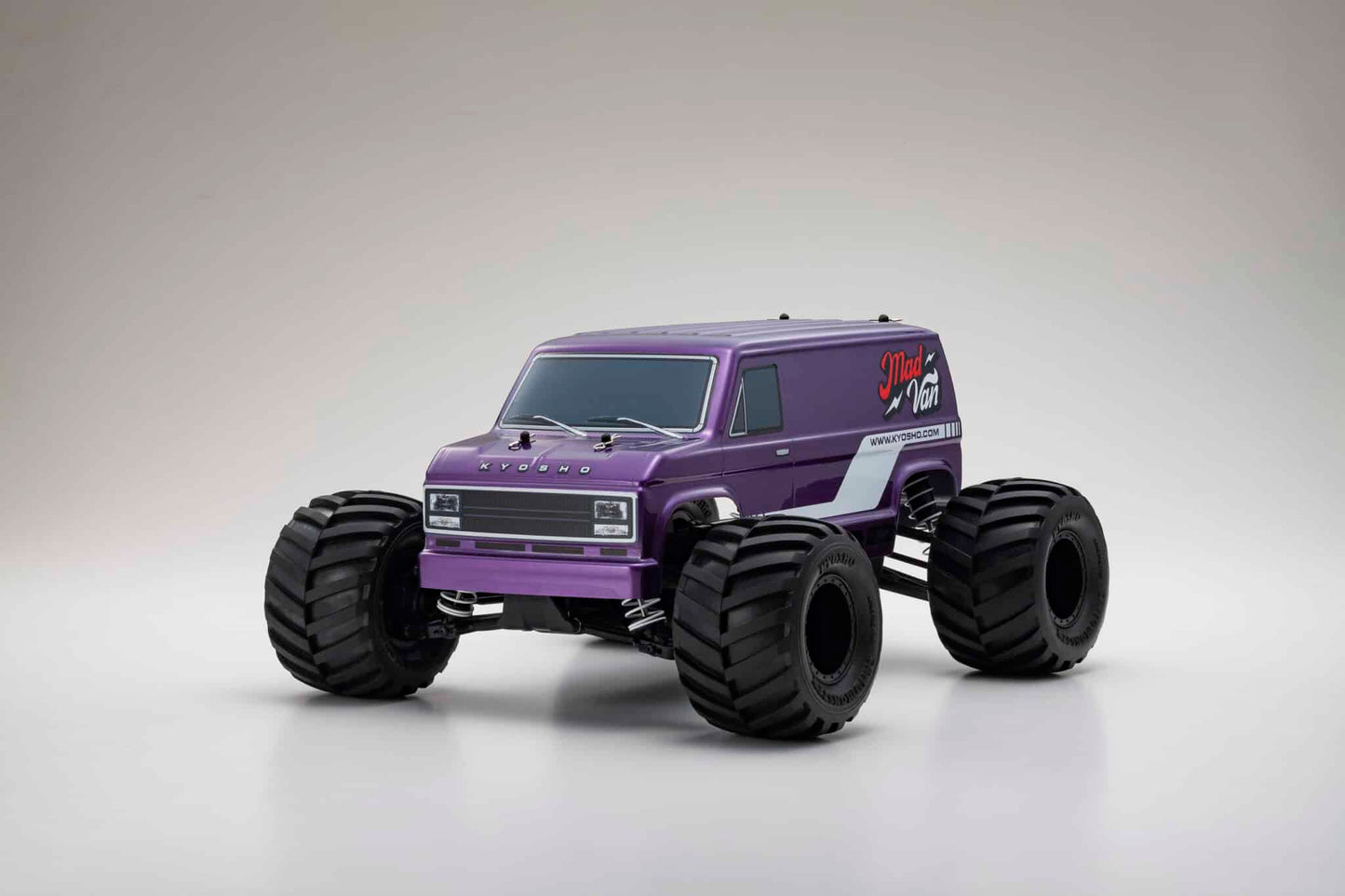 Kyosho - MadVan 4WD Fazer MK2 1/10th Readyset RC Truck – T2 Purple - K.34412T2B