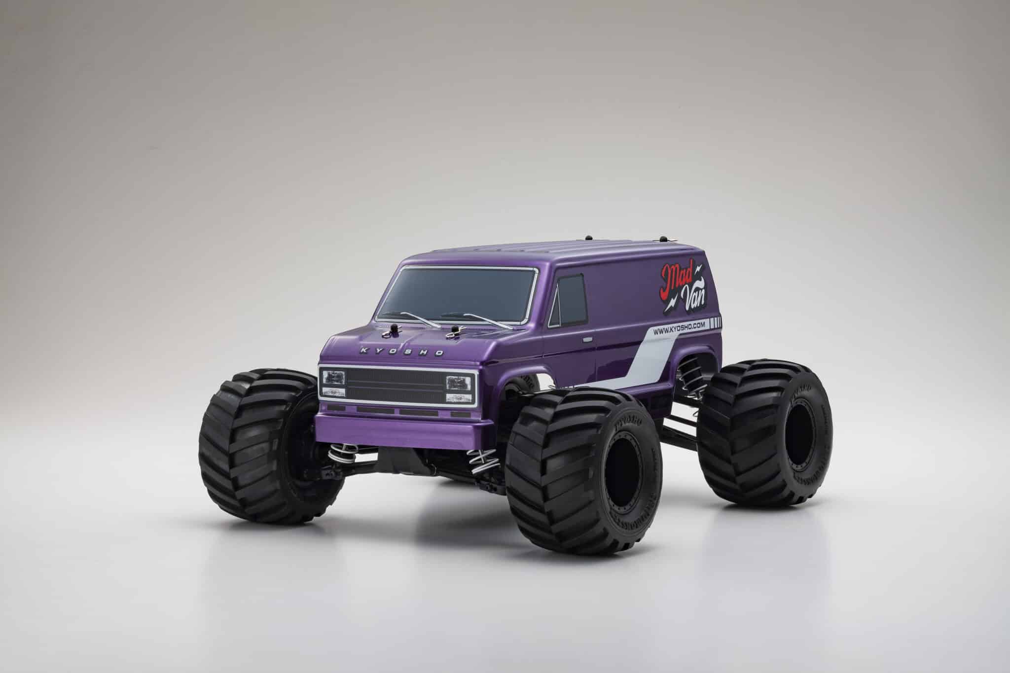 Ex-Demo - Kyosho - Mad Van 4WD Fazer MK2 1/10th w/ 2x 5000mah 2S Lipo's RTR RC Truck –  (Just add Charger)