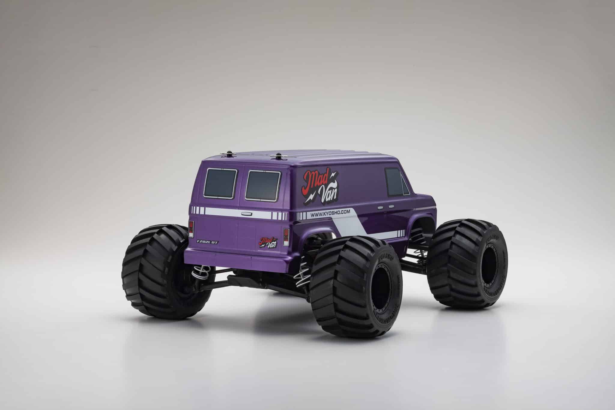 Ex-Demo - Kyosho - Mad Van 4WD Fazer MK2 1/10th w/ 2x 5000mah 2S Lipo's RTR RC Truck –  (Just add Charger)