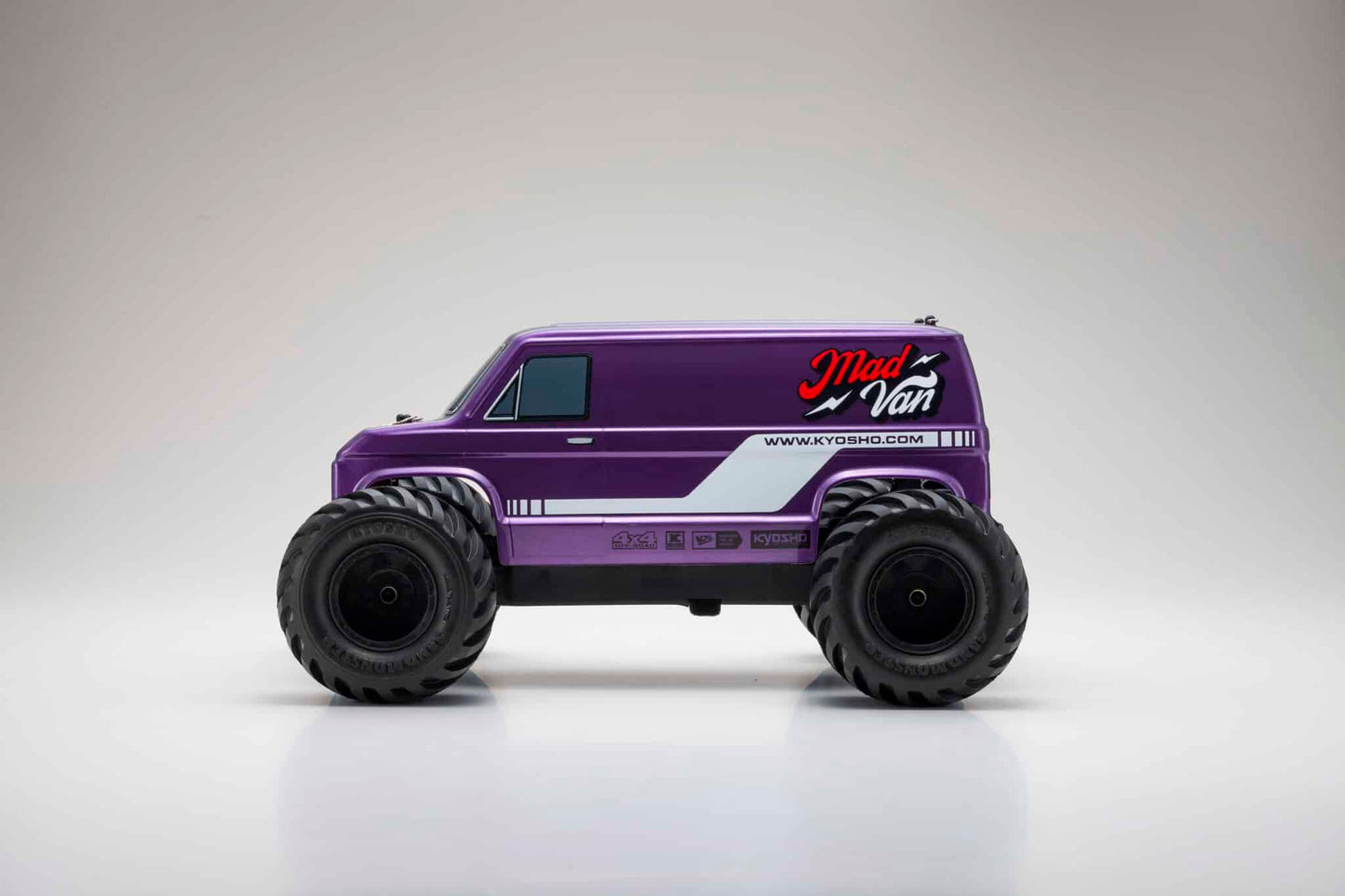 Kyosho - MadVan 4WD Fazer MK2 1/10th Readyset RC Truck – T2 Purple - K.34412T2B