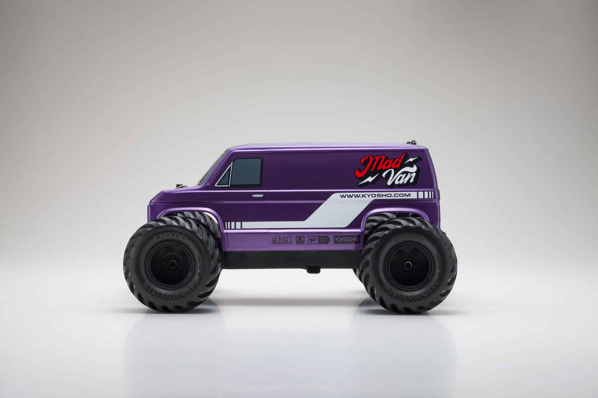 Ex-Demo - Kyosho - Mad Van 4WD Fazer MK2 1/10th w/ 2x 5000mah 2S Lipo's RTR RC Truck –  (Just add Charger)