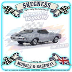 KYOSHO - RC Car Fazer FZ02 (L) Chevy Chevelle SS454 1970 Silver1/10 RTR Readyset - K.34416T1C (Just add Battery & Charger)