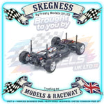 KYOSHO - RC Car Fazer FZ02 (L) Chevy Chevelle SS454 1970 Silver1/10 RTR Readyset - K.34416T1C (Just add Battery & Charger)