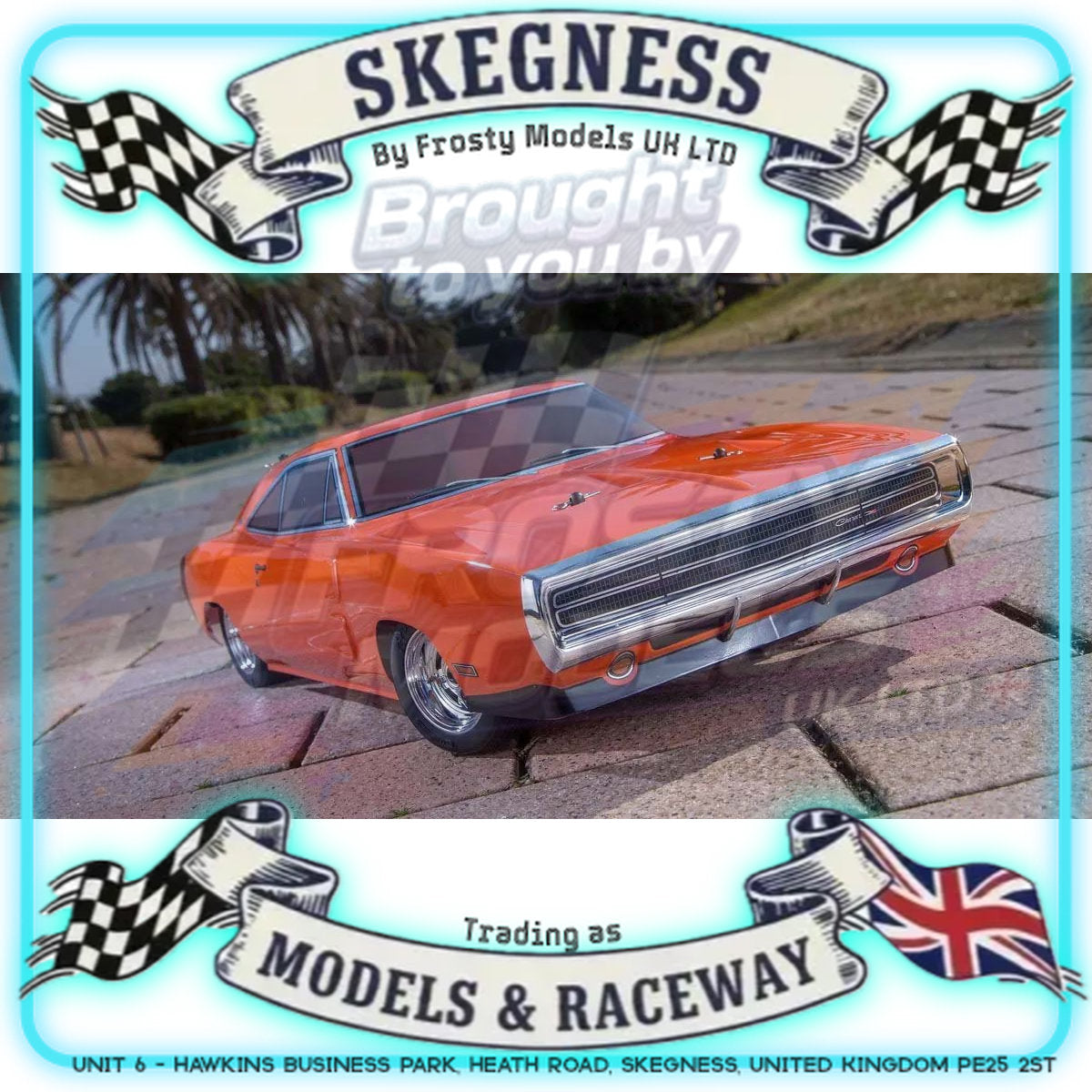 KYOSHO - RC Car Fazer FZ02 (L) Dodge Charger 1970 Orange 1/10 RTR Readyset - K.34417T1C (Just add Battery & Charger)