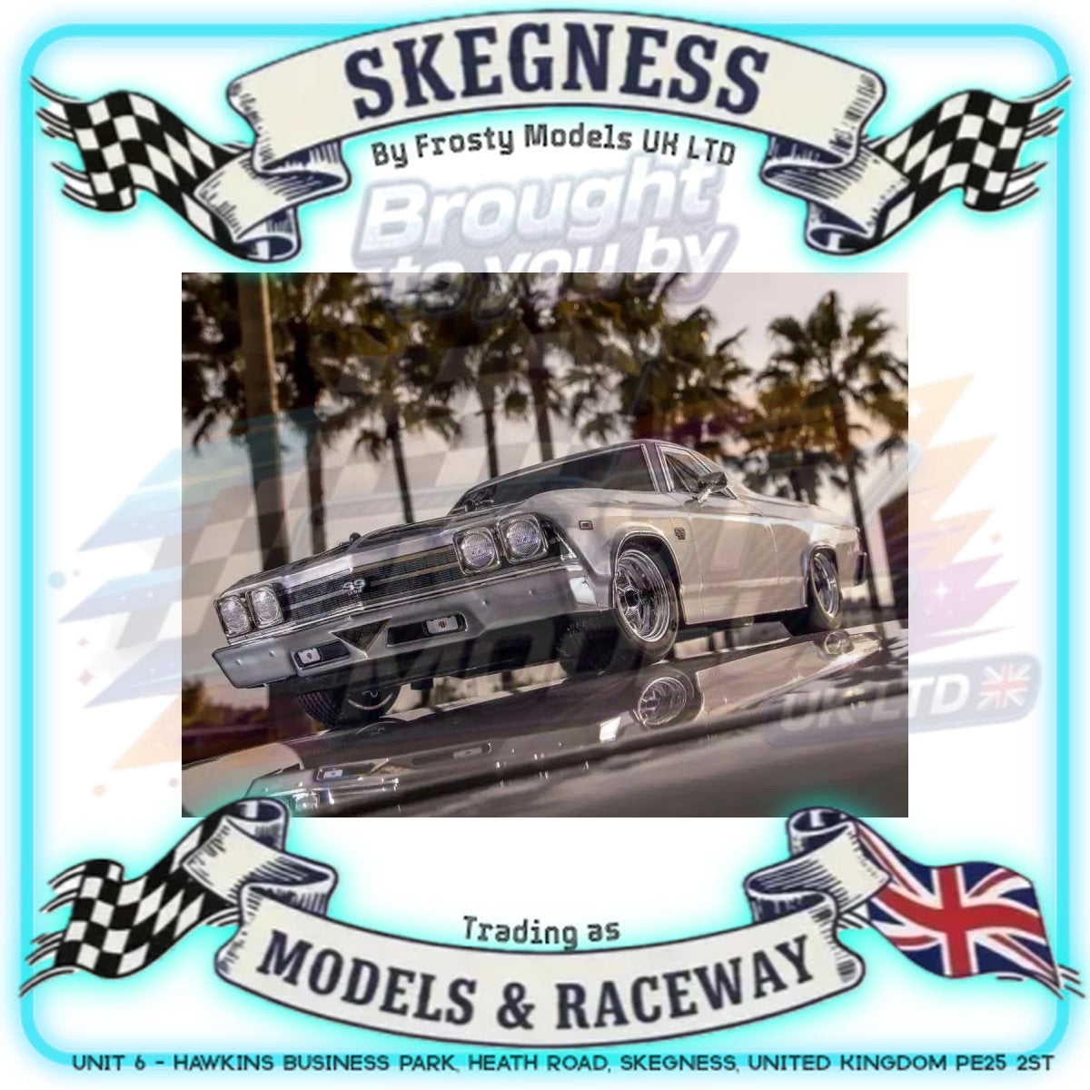 KYOSHO - RC Car Fazer FZ02 (L) Chevy El Camino SS396 1969 Type2 1/10 RTR Readyset - K.34419T2B (Just add Battery & Charger)