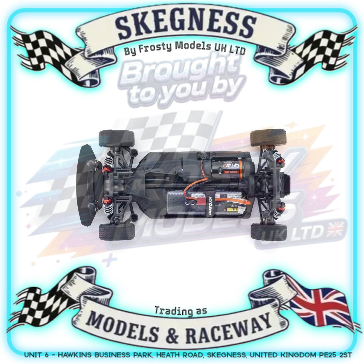 KYOSHO - RC Car Fazer FZ02 (L) Chevy El Camino SS396 1969 Type2 1/10 RTR Readyset - K.34419T2B (Just add Battery & Charger)