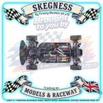 Kyosho - 1/10 RC CAR RTR Fazer FZ02 Mercedes AMG GT3 - Readyset - K.34424C 1:10 FAZER Series (Just add Battery & Charger)