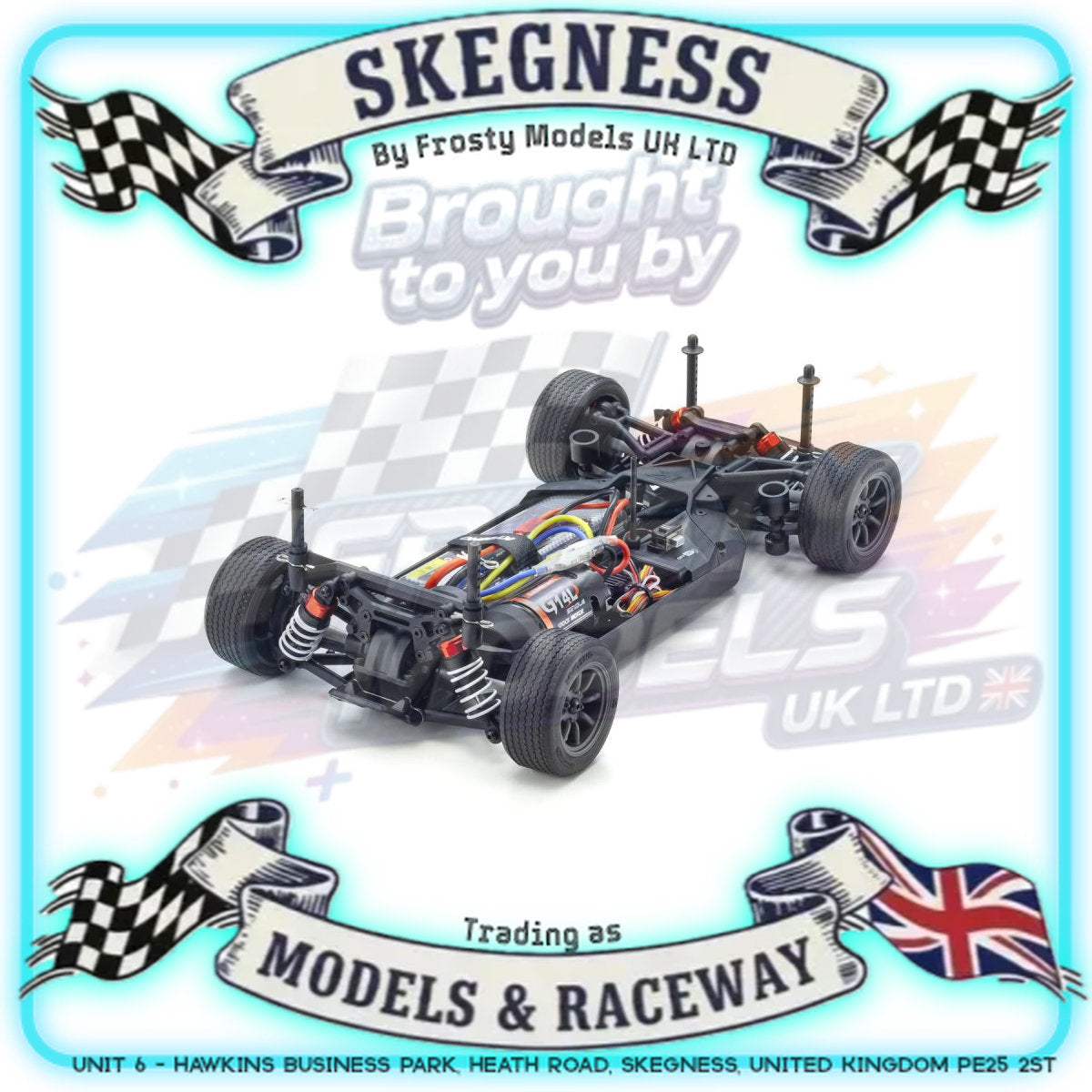 KYOSHO - RC Car Fazer FZ02 Nissan Skyline GTR KPGC10 1/10 RTR Readyset - K.34425T1B (Just add Battery & Charger)