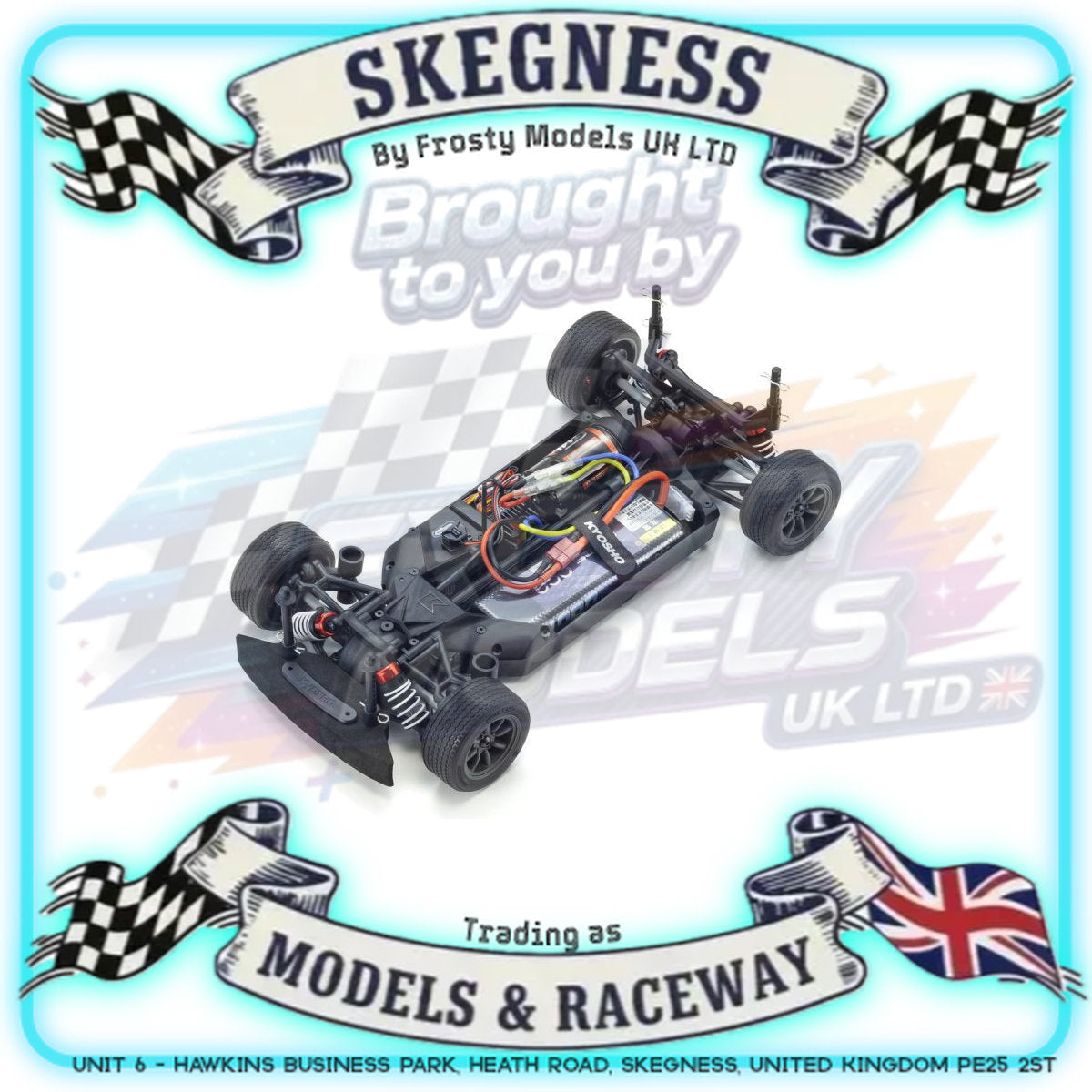 KYOSHO - RC Car Fazer FZ02 Nissan Skyline GTR KPGC10 1/10 RTR Readyset - K.34425T1B (Just add Battery & Charger)