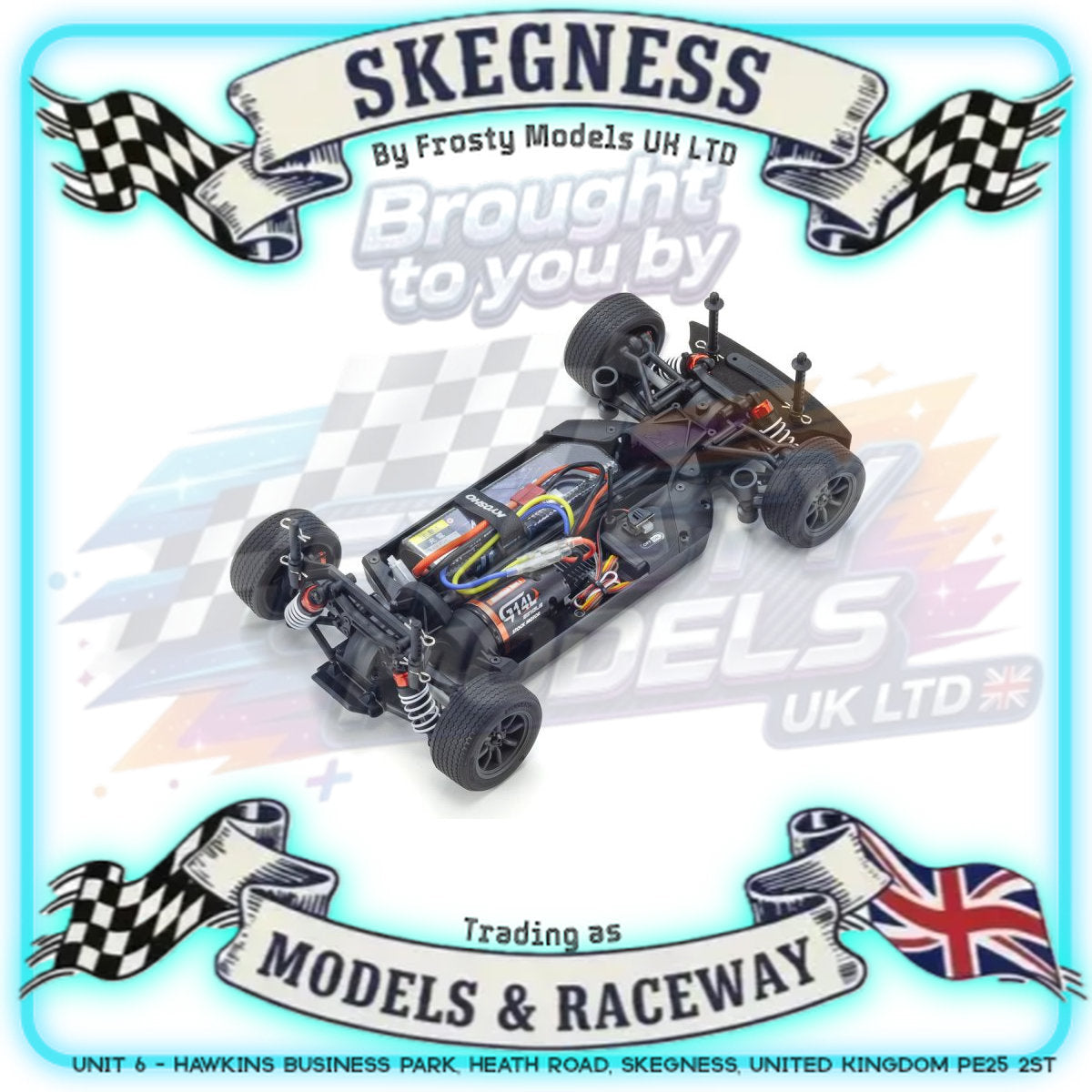 KYOSHO - RC Car Fazer FZ02 Nissan Skyline GTR KPGC10 1/10 RTR Readyset - K.34425T1B (Just add Battery & Charger)