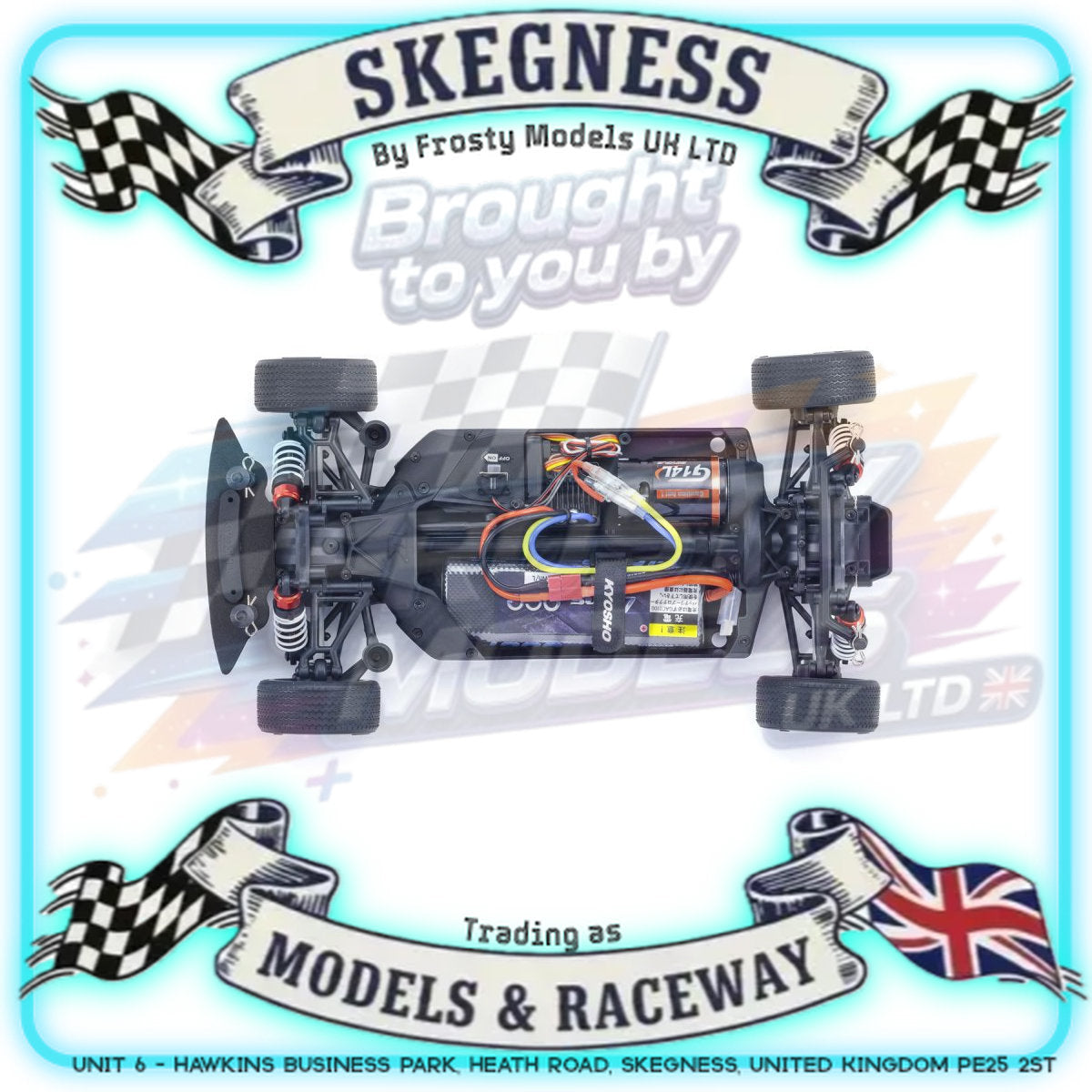 KYOSHO - RC Car Fazer FZ02 Nissan Skyline GTR KPGC10 1/10 RTR Readyset - K.34425T1B (Just add Battery & Charger)