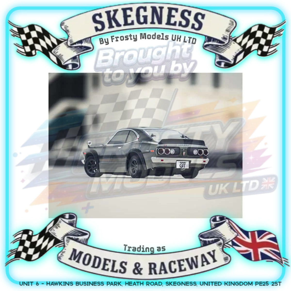 KYOSHO - RC Car Fazer FZ02 Mazda Savanna RX-3 1972 Tuned Ver. 1/10 RTR Readyset T1 - K.34428T1B (Just add Battery & Charger)