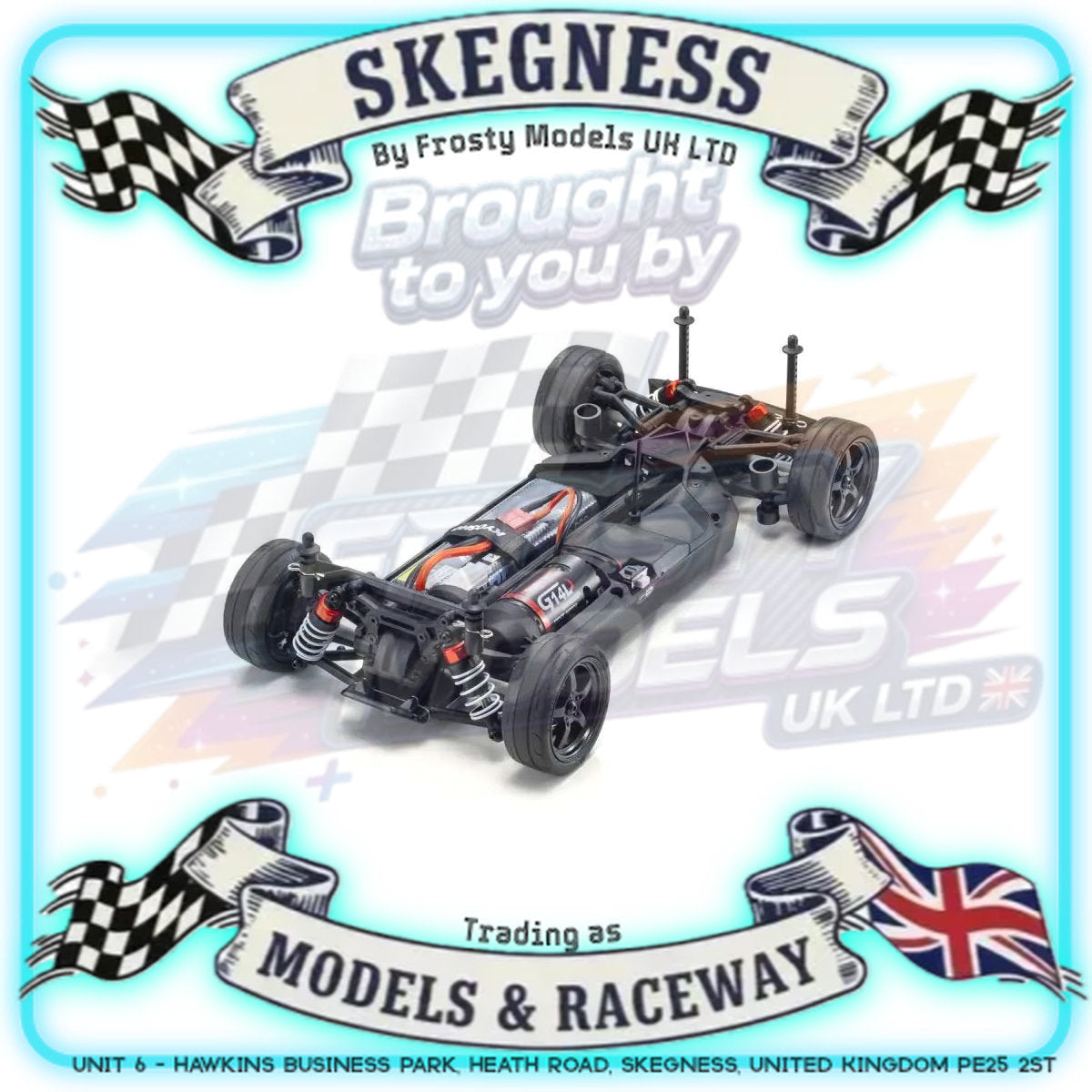 KYOSHO - RC Car Fazer FZ02 (L) Toyota Tundra TRD Pro Street 1/10 RTR Readyset - K.34432T1B (Just add Battery & Charger)