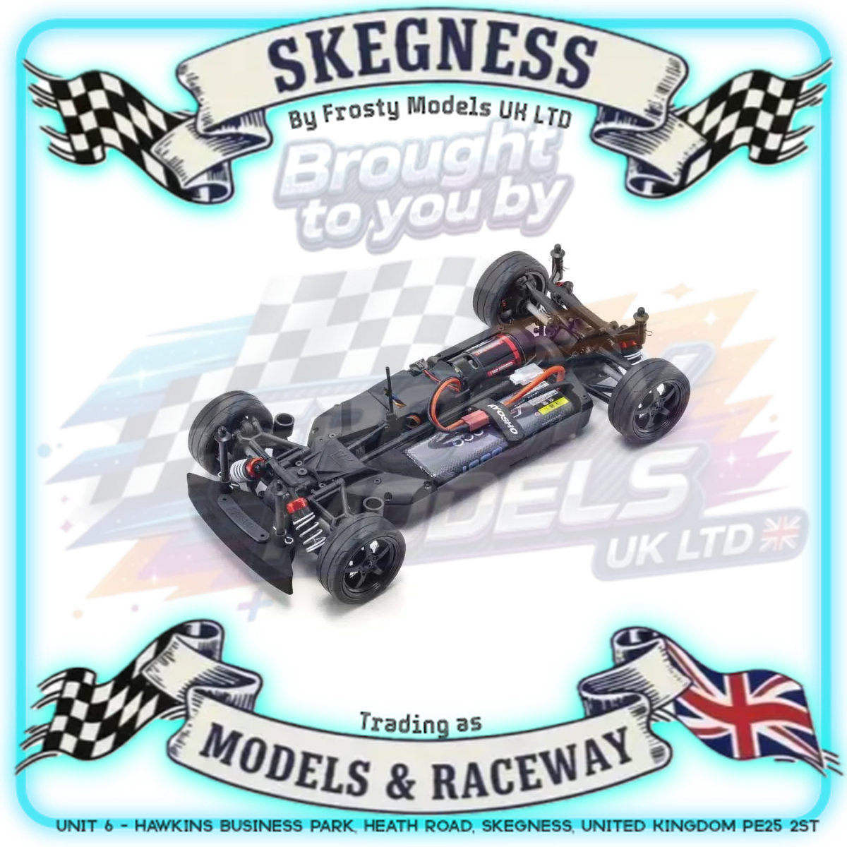 KYOSHO - RC Car Fazer FZ02 (L) Toyota Tundra TRD Pro Street 1/10 RTR Readyset - K.34432T1B (Just add Battery & Charger)