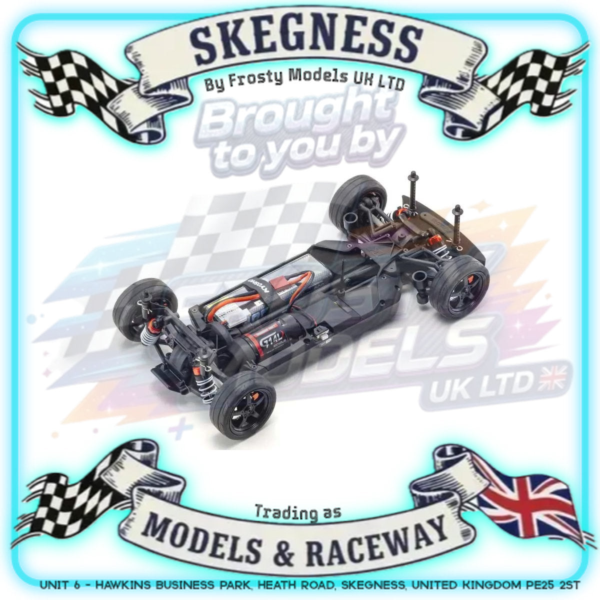 KYOSHO - RC Car Fazer FZ02 (L) Toyota Tundra TRD Pro Street 1/10 RTR Readyset - K.34432T1B (Just add Battery & Charger)