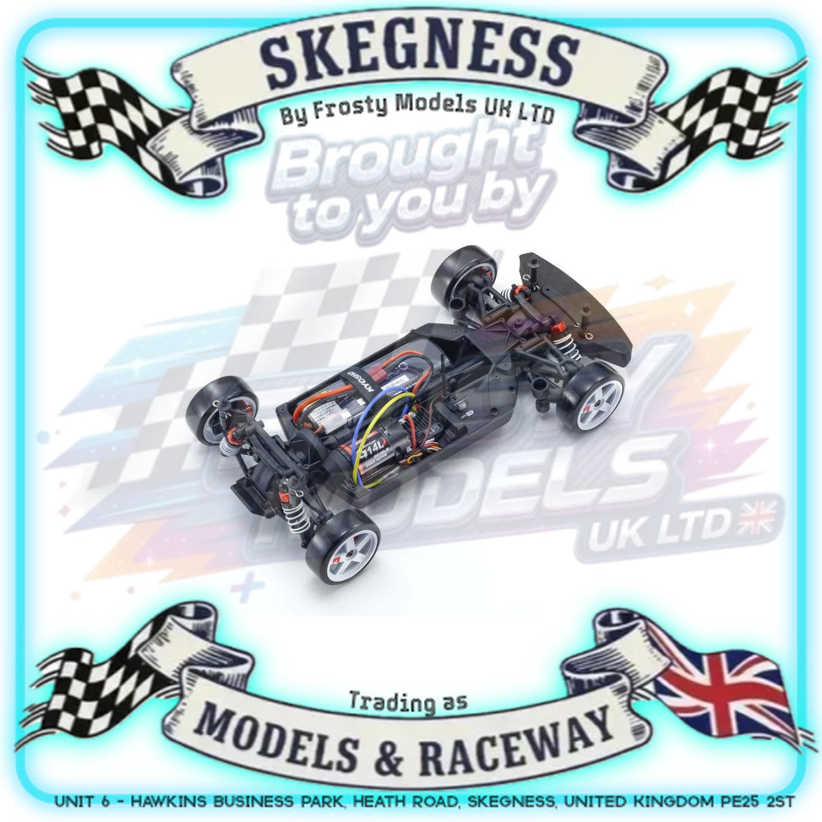 KYOSHO - RC Car Fazer FZ02 Toyota Supra A80 Drift T1 1/10 RTR Readyset - K.34471T1C (Just add Battery & Charger)