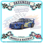 KYOSHO - RC Car 1/10 RTR Kyosho Fazer FZ02-R Subaru Impreza Readyset - K.34481T1B (Just add Battery & Charger)
