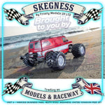 KYOSHO - RC RTR Monster Truck Fazer FZ02-L MadVan VE 4WD 1/10 Readyset T1 Rouge - 34491T1C - K.34491T1B (Just add Battery & Charger)
