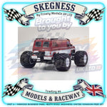 KYOSHO - RC RTR Monster Truck Fazer FZ02-L MadVan VE 4WD 1/10 Readyset T1 Rouge - 34491T1C - K.34491T1B (Just add Battery & Charger)