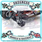 KYOSHO - RC RTR Monster Truck Fazer FZ02-L MadVan VE 4WD 1/10 Readyset T1 Rouge - 34491T1C - K.34491T1B (Just add Battery & Charger)
