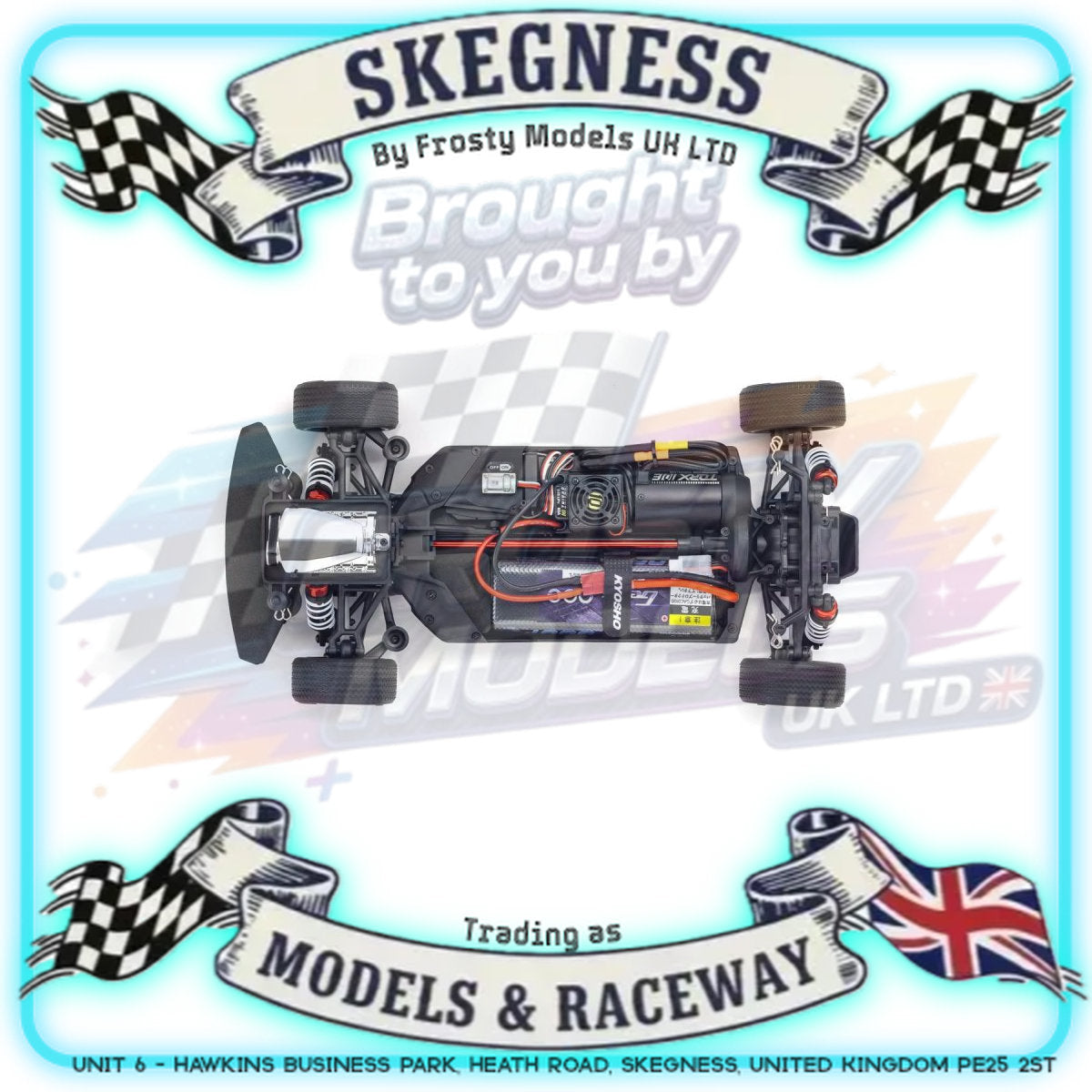 KYOSHO - RC Fazer FZ02-VE (L) Dodge Charger '70 SuperCharged 1/10 Car RTR Readyset - K.34492T1B (Just add Battery & Charger)