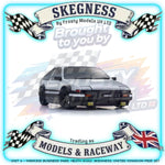 Kyosho - Fazer D2 Toyota Sprinter Trueno AE86 White 1/10 RC Car RTR Drift Readyset - K.34501B FAZER Series (Just add battery & charger)